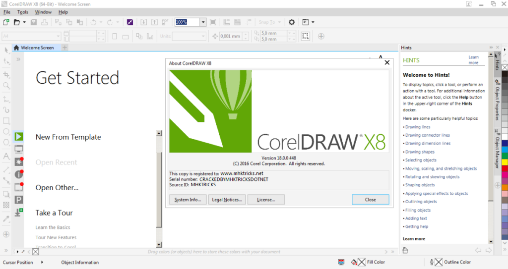 Corel Draw X8 Activation Code